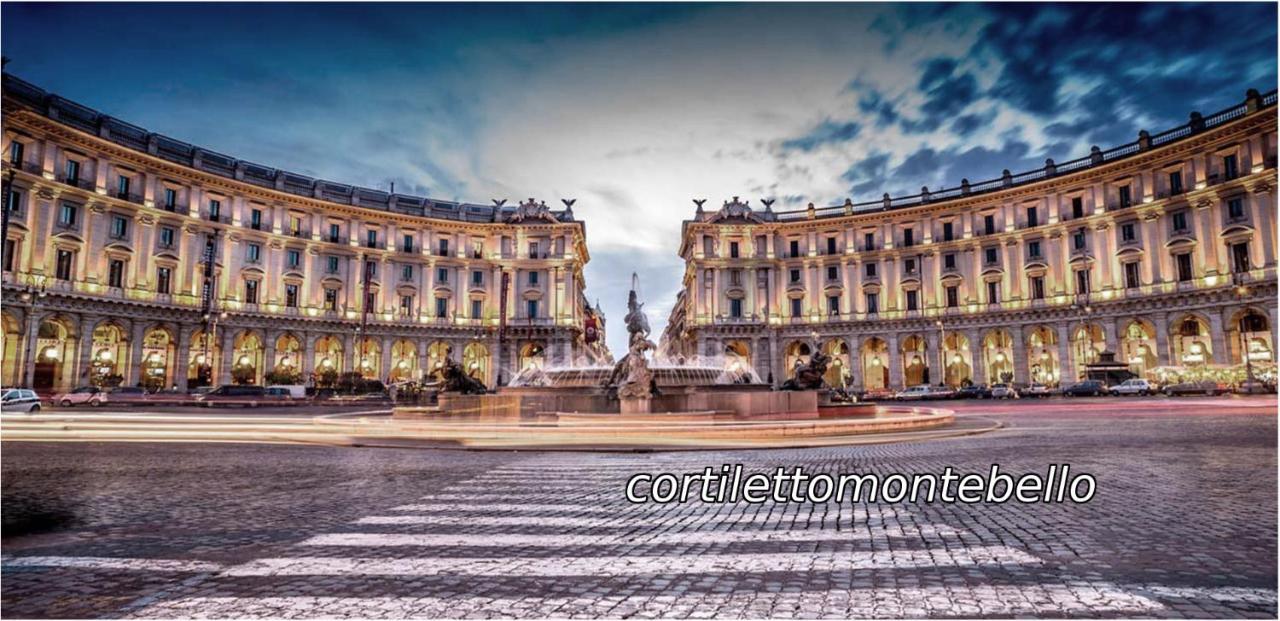 Cortiletto Montebello Rome Buitenkant foto
